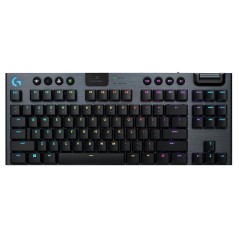 Logitech G915 TKL Tenkeyless LIGHTSPEED Wireless RGB Mechanical Gaming Tastatur Mekanisk LIGHTSYNC Trådløs Nordisk køb billigt online shopping tilbud