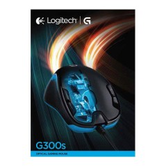 Logitech Gaming Mouse G300s Optisk Kabling Sort Blå køb billigt online shopping tilbud