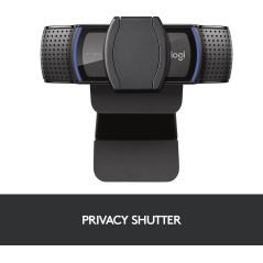 Logitech HD Pro Webcam C920S 1920 x 1080 Webkamera Fortrådet køb billigt online shopping tilbud