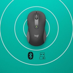 Logitech Signature M650 L for Business Trådløs Sort køb billigt online shopping tilbud