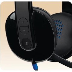 Logitech USB Headset H540 Kabling Headset køb billigt online shopping tilbud