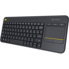 Logitech Wireless Touch Keyboard K400 Plus Tastatur Trådløs Hollandsk køb billigt online shopping tilbud