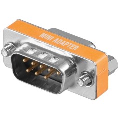 MicroConnect Mini Gender DB9 M/F Null Modem køb billigt online shopping tilbud