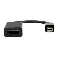 Garbot MiniDP-HDMI. M/F. Black. 17cm køb billigt online shopping tilbud