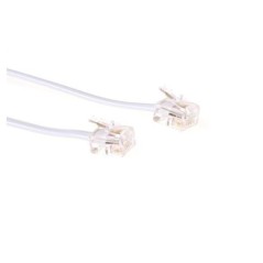 MicroConnect ModularCable RJ11 6P/4C 1m køb billigt online shopping tilbud