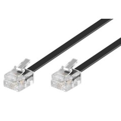 MicroConnect ModularCable RJ11 6P/4C 6m køb billigt online shopping tilbud