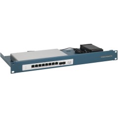 Rackmount IT Mounting bracket - Black - 1U køb billigt online shopping tilbud