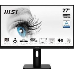 MSI PRO MP273AP 27 1920 x 1080 (Full HD) VGA (HD-15) VGA HDMI DisplayPort 100Hz Pivot Skærm køb billigt online shopping tilbud