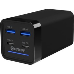 eSTUFF Multi charger PD65W 2C+2A køb billigt online shopping tilbud