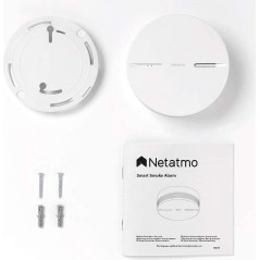 Netatmo Smart Smoke Alarm Røgsensor Hvid køb billigt online shopping tilbud