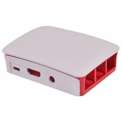 Raspberry Pi Official Pi 3 Case White/with køb billigt online shopping tilbud