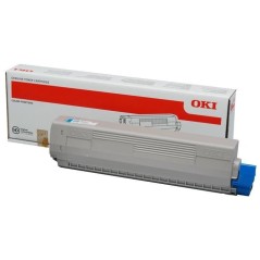 OKI Cyan 10000 sider Toner 44844507 køb billigt online shopping tilbud