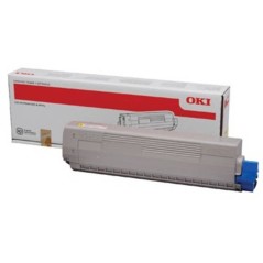 OKI Gul 10000 sider Toner 44844505 køb billigt online shopping tilbud