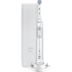 Oral-B Eltandsbørste Genius X 20100S Hvid køb billigt online shopping tilbud