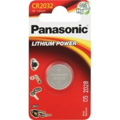 Panasonic Knapcellebatterier CR2032 køb billigt online shopping tilbud