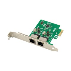 MicroConnect PCI-E 8111F Dual-RJ45 Gigabit køb billigt online shopping tilbud