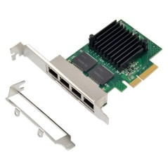 ProXtend PCIe X4 Quad RJ45 Gigabit køb billigt online shopping tilbud