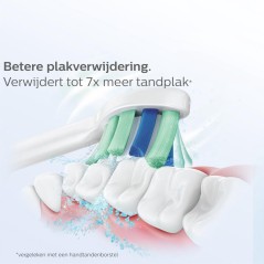 Philips Hvid Ekstra tandbørstehoved HX9022 Optimal Plaque Defence køb billigt online shopping tilbud