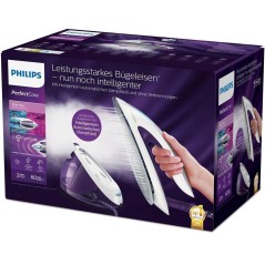 Philips PerfectCare Elite GC9660 Dampstrygejern 2700W Lilla Hvid køb billigt online shopping tilbud