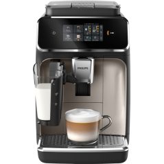 Philips Series 2300 EP2336 Automatisk kaffemaskine Sort/krom køb billigt online shopping tilbud