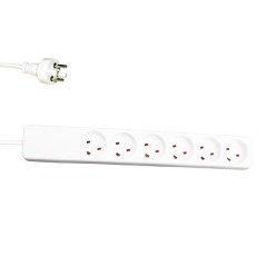 Garbot Plast Power Strip 6-way K-IT køb billigt online shopping tilbud