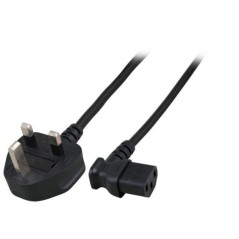 MicroConnect Power 2M UK BS-1363/Angled C13 køb billigt online shopping tilbud