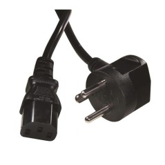 Roline Power Cable Black 2 M Power køb billigt online shopping tilbud