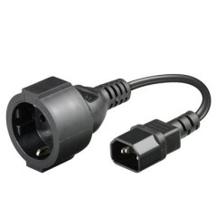 MicroConnect Power Cord C14 -Schuko M-F køb billigt online shopping tilbud