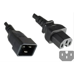 MicroConnect Power Cord C20 - C15 1.8m køb billigt online shopping tilbud