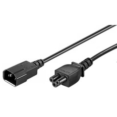 MicroConnect Power Cord C5 - C14 1.8m køb billigt online shopping tilbud