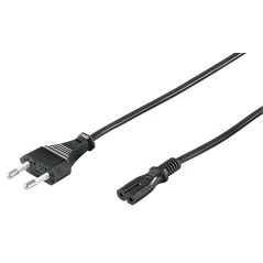 MicroConnect Power Cord CEE 7/16 - C7 1m køb billigt online shopping tilbud