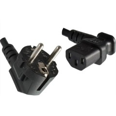 MicroConnect Power Cord CEE 7/7 - C13 1.8m køb billigt online shopping tilbud