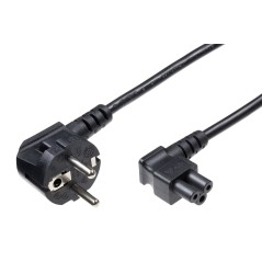 MicroConnect Power Cord CEE 7/7 - C5 3m køb billigt online shopping tilbud