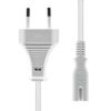 ProXtend Power Cord Euro to C7 5M White køb billigt online shopping tilbud