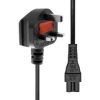 ProXtend Power Cord UK to C5 0.5M Black køb billigt online shopping tilbud