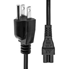 ProXtend Power Cord US to C5 3M Black køb billigt online shopping tilbud