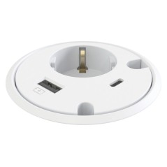 Kondator Powerdot 1xUSB and 1xUSB-C køb billigt online shopping tilbud