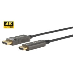 MicroConnect Premium Optic DP - HDMI Cable køb billigt online shopping tilbud