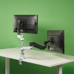 R-Go Tools R-Go Caparo 4 Twin Monitor Arm køb billigt online shopping tilbud