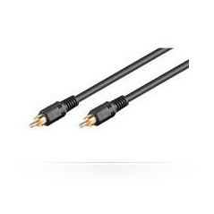 MicroConnect RCA - RCA 10m M-M Gold køb billigt online shopping tilbud