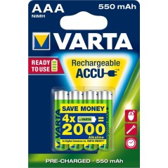 Varta Ready2Use Hr03 4Pcs køb billigt online shopping tilbud