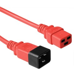 MicroConnect Red power cable C20-F to køb billigt online shopping tilbud