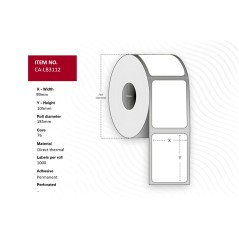 Capture RFID Label 99x105 - Core 76. køb billigt online shopping tilbud