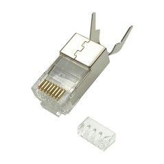 Lanview RJ45 STP plug Cat6a for køb billigt online shopping tilbud