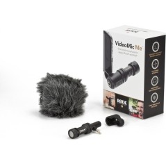 RØDE VideoMic Me-L Mikrofon Kabling Kardioide Sort køb billigt online shopping tilbud