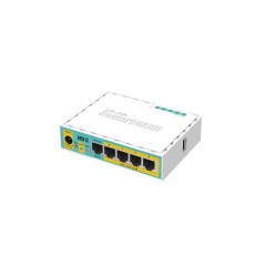 MikroTik RouterBOARD hEX PoE lite with køb billigt online shopping tilbud