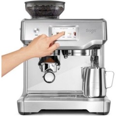 Sage SES880BSS4EEU1 the Barista Touch Automatisk kaffemaskine Børstet rustfrit stål køb billigt online shopping tilbud