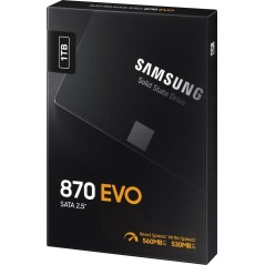 Samsung 870 EVO 2.5 SSD - 1TB køb billigt online shopping tilbud