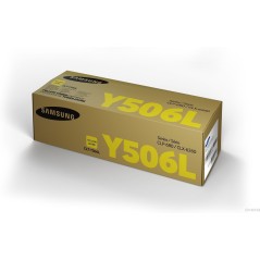 Samsung CLT-Y506L Gul 3500 sider Toner SU515A køb billigt online shopping tilbud