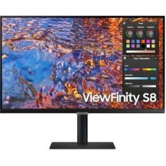 Samsung ViewFinity S8 S27B800PXP 27 3840 x 2160 (4K) HDMI DisplayPort USB-C 60Hz Dockingskærm køb billigt online shopping tilbud